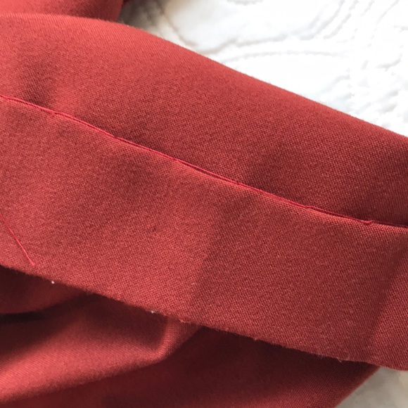 PAPERBAG PANTS IN RUST - Picture 9 of 9